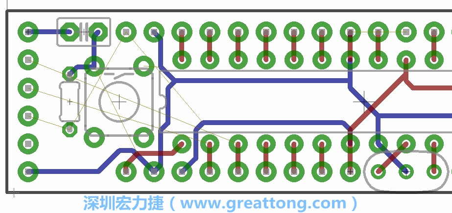 4.1. 把剩下的元件移動(dòng)到電路板工作區(qū)上。