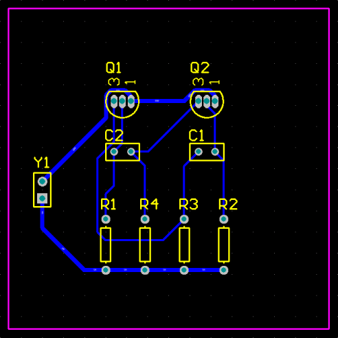 圖27 Push or Hug & Push模式仍然無(wú)法完成布線(xiàn)，會(huì)立即出現(xiàn)提示