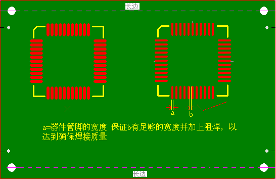 關(guān)于IC焊盤(pán)的寬度